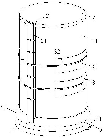 An easy-to-build grain storage tank