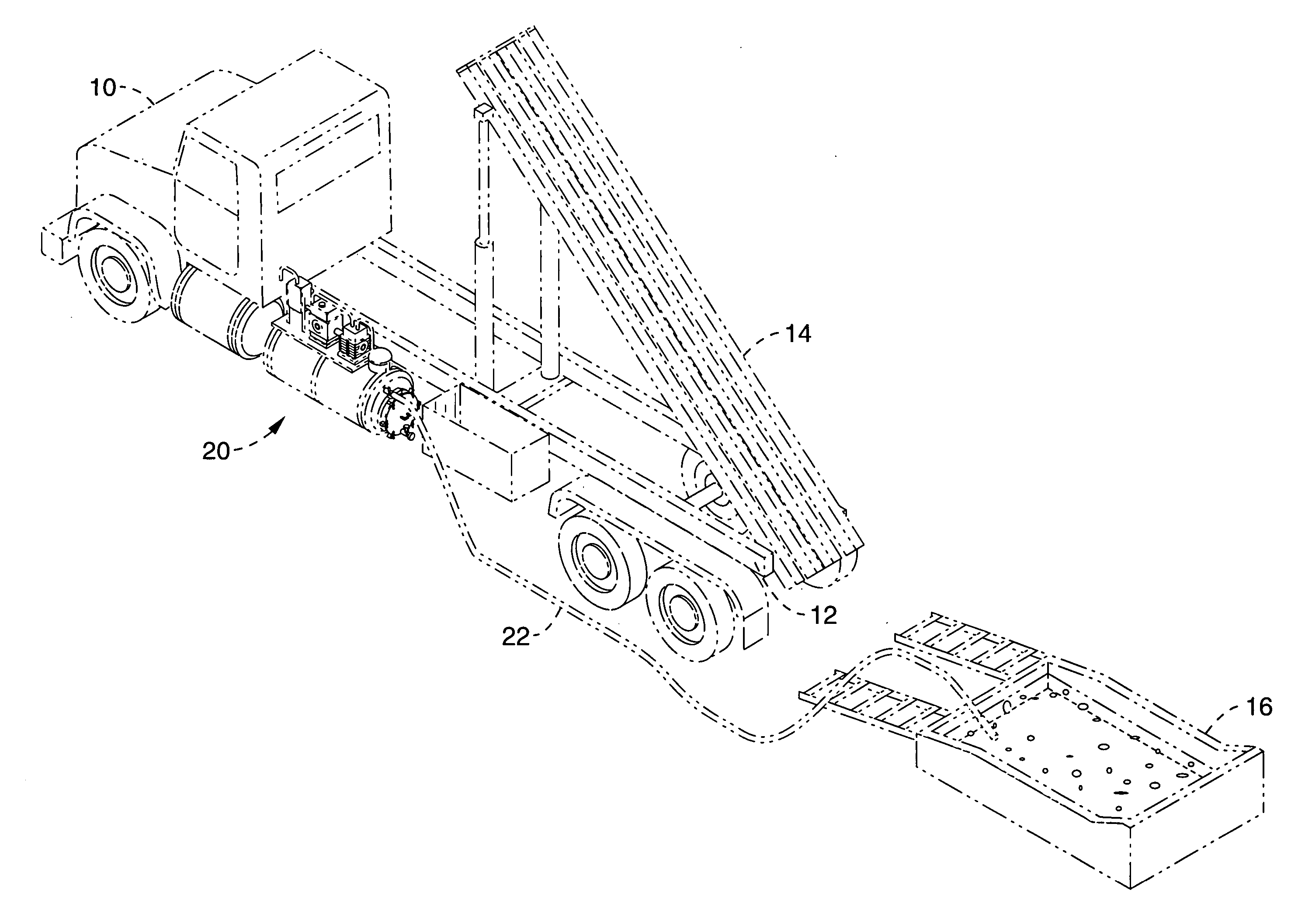 Treatment system and method for liquid concrete washout waste