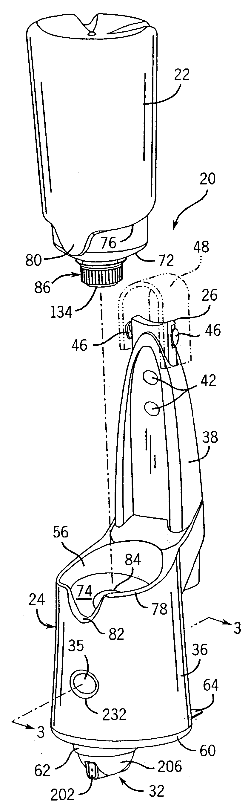 Automated cleansing sprayer