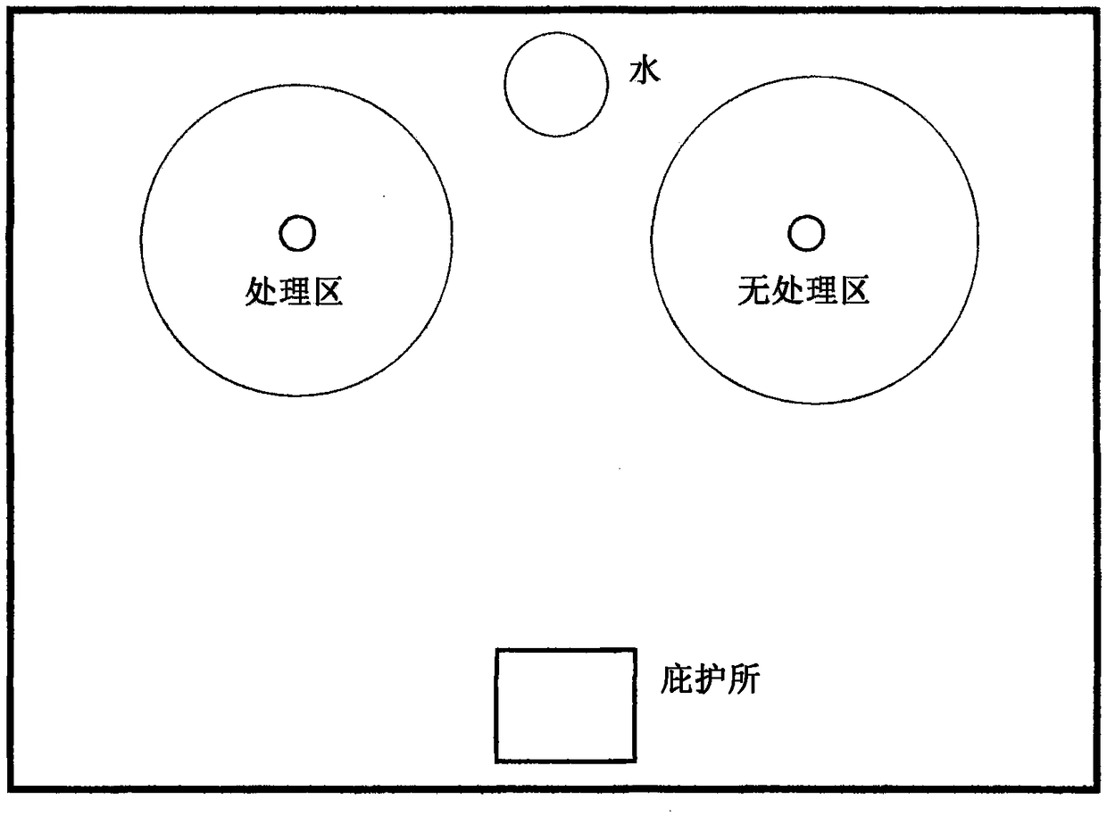 Pest repellent material and pest repelling method using same