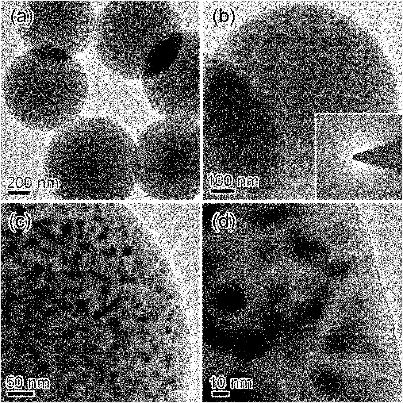 Silver nanoparticle filled microporous carbon spheres, preparation method thereof and use thereof as catalyst