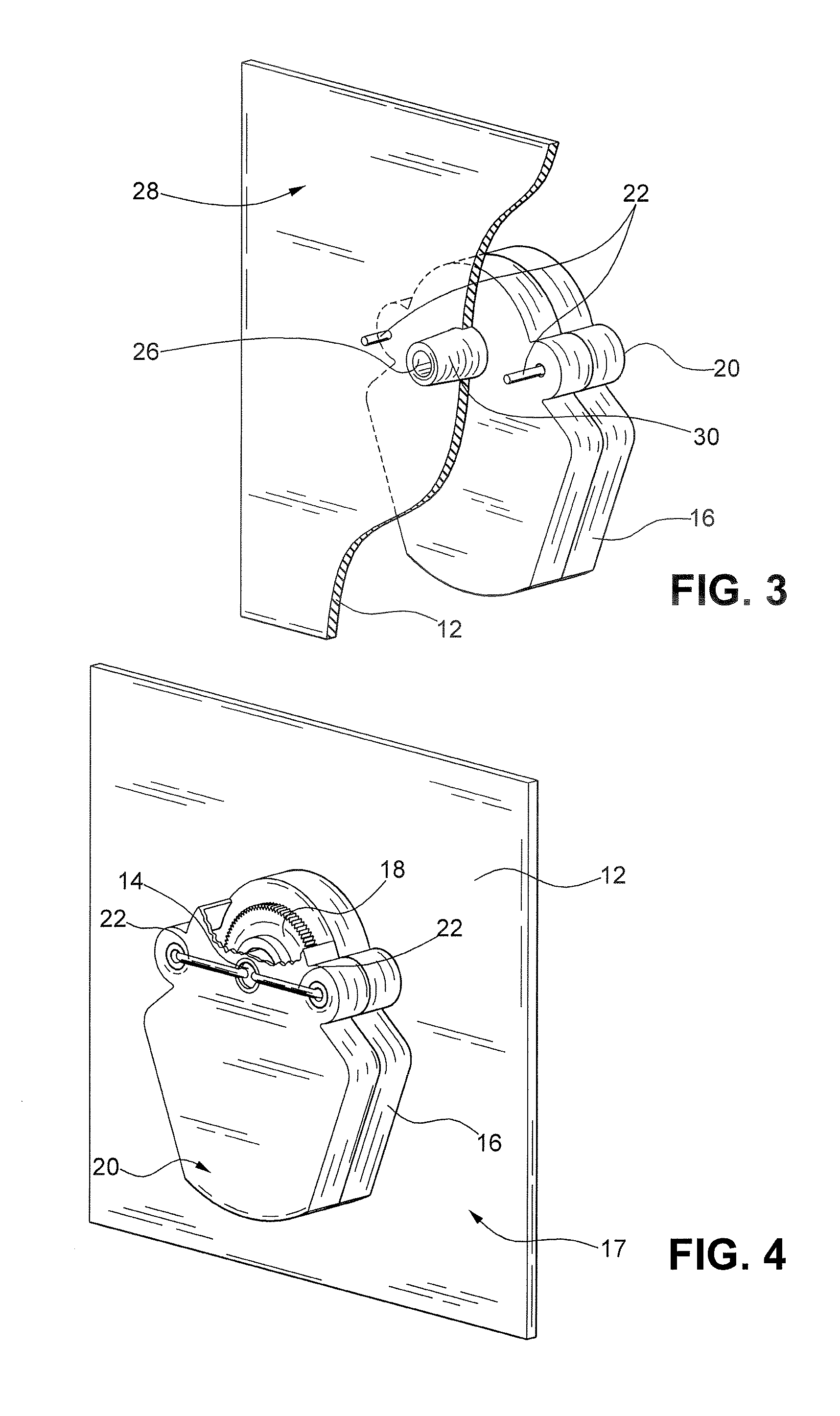 Rear mount shaftless motor and lighting system