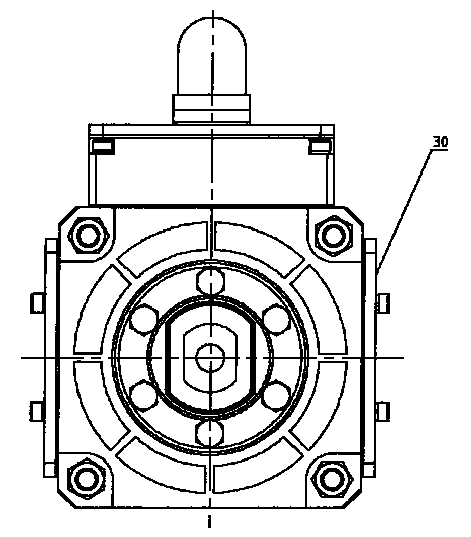 Linear motion conversion method for servo motor