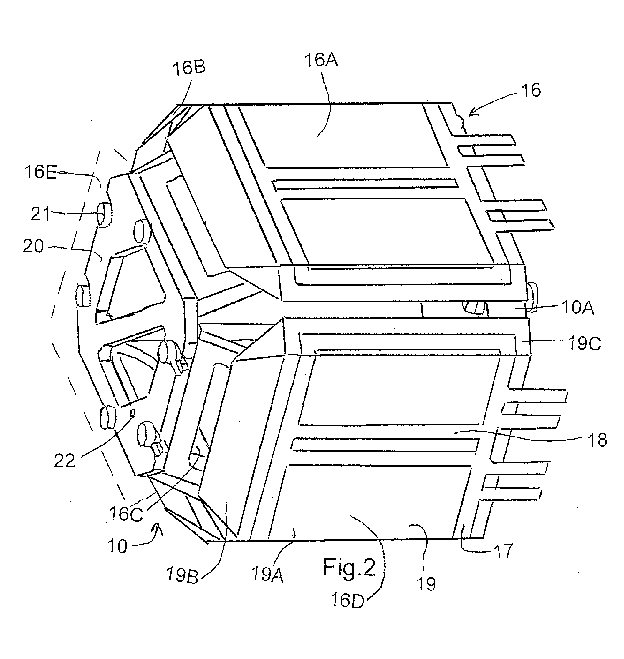 Multi Transmit/Receive Head Array Coil with Removable Panels