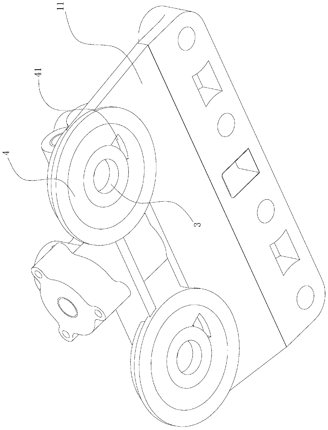 High-flow fuel fine filter assembly