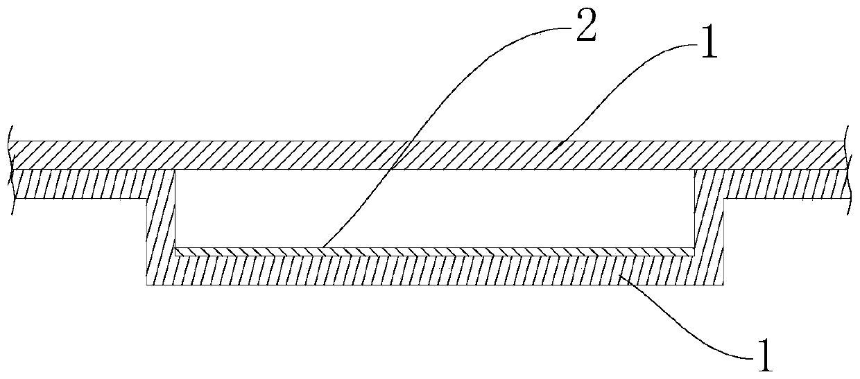 Processing method for blowing type soaking plate with capillary structure
