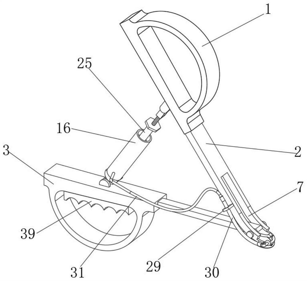 Nail taking device for taking out suturing nails of anastomat