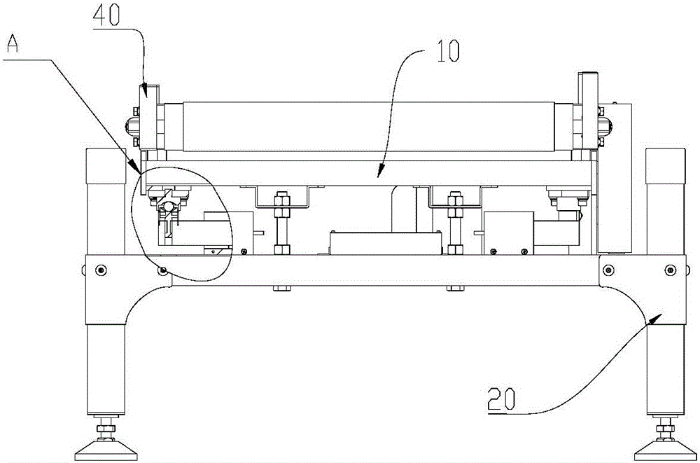 Weighing and transporting device