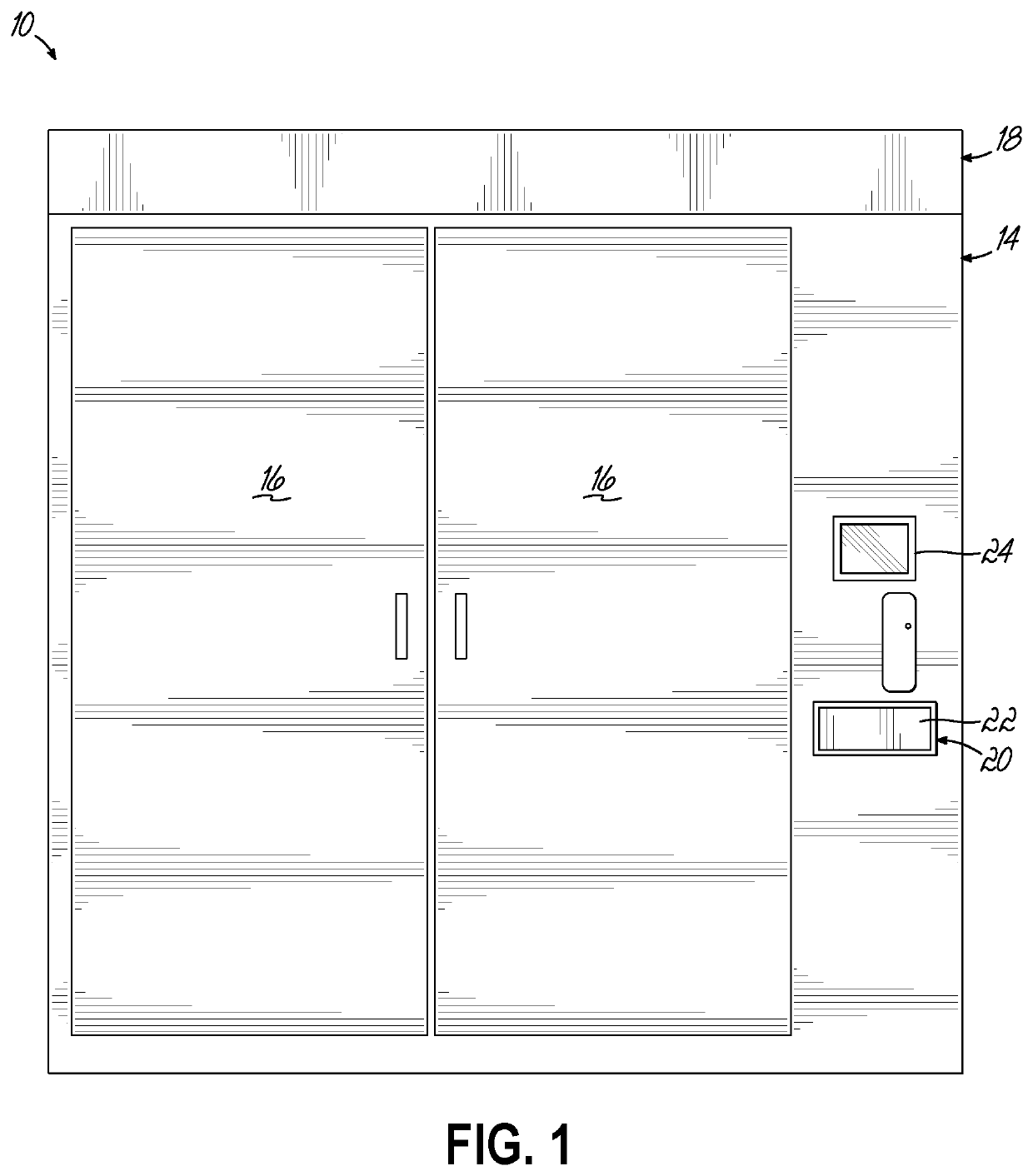 Automated dispenser for garments and other articles and associated methods