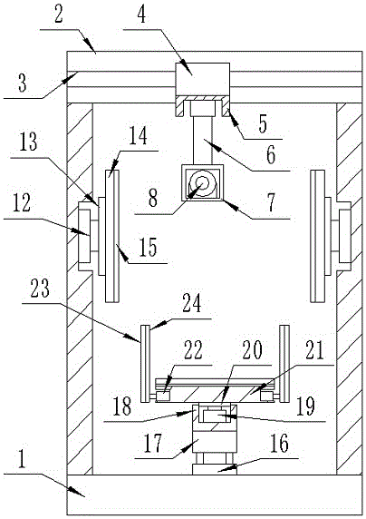 Board plane processing device