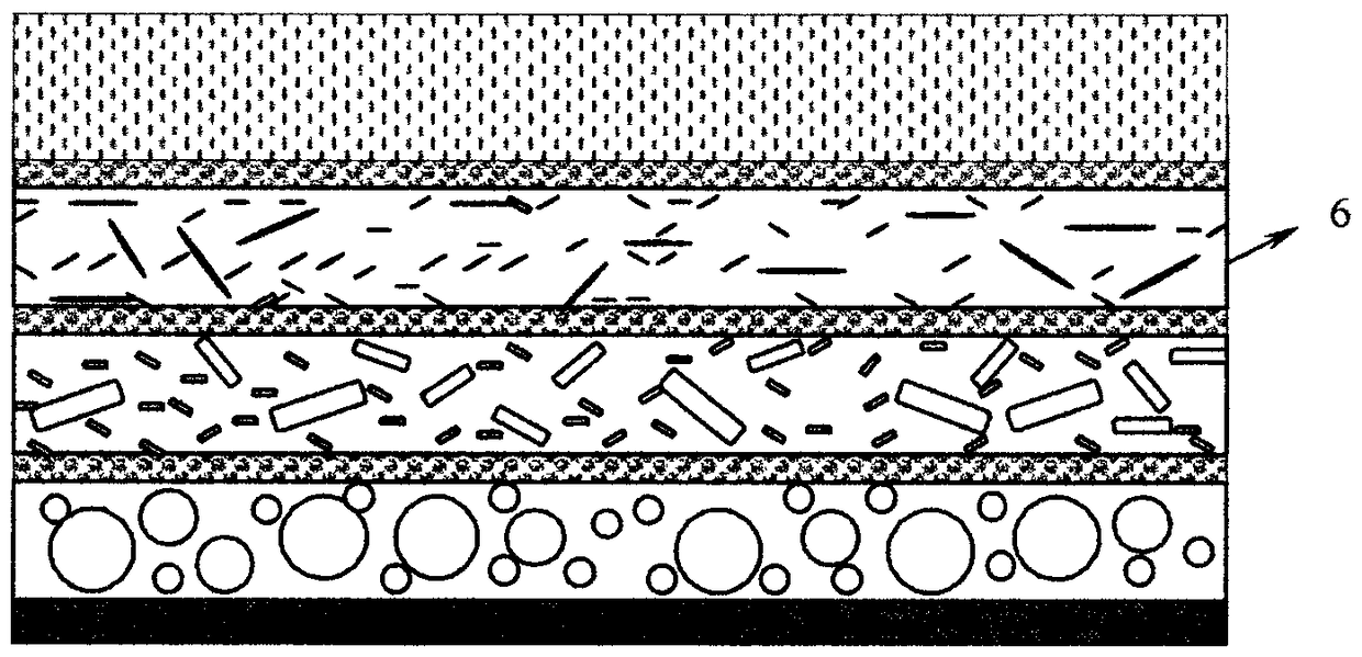 High-efficiency sound-insulating material and manufacturing method thereof