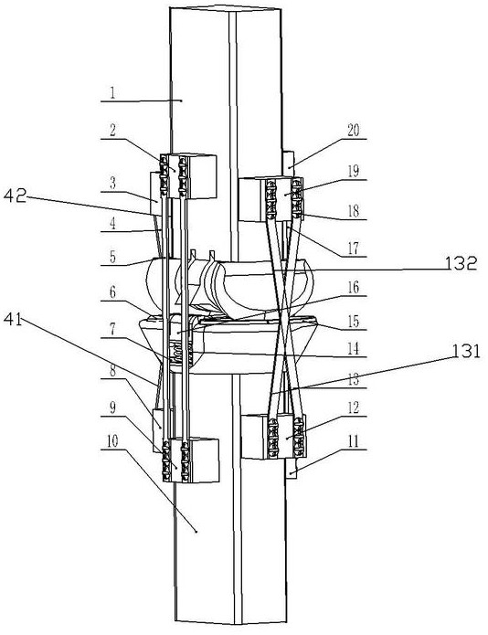 An ostrich-like high-speed stability joint