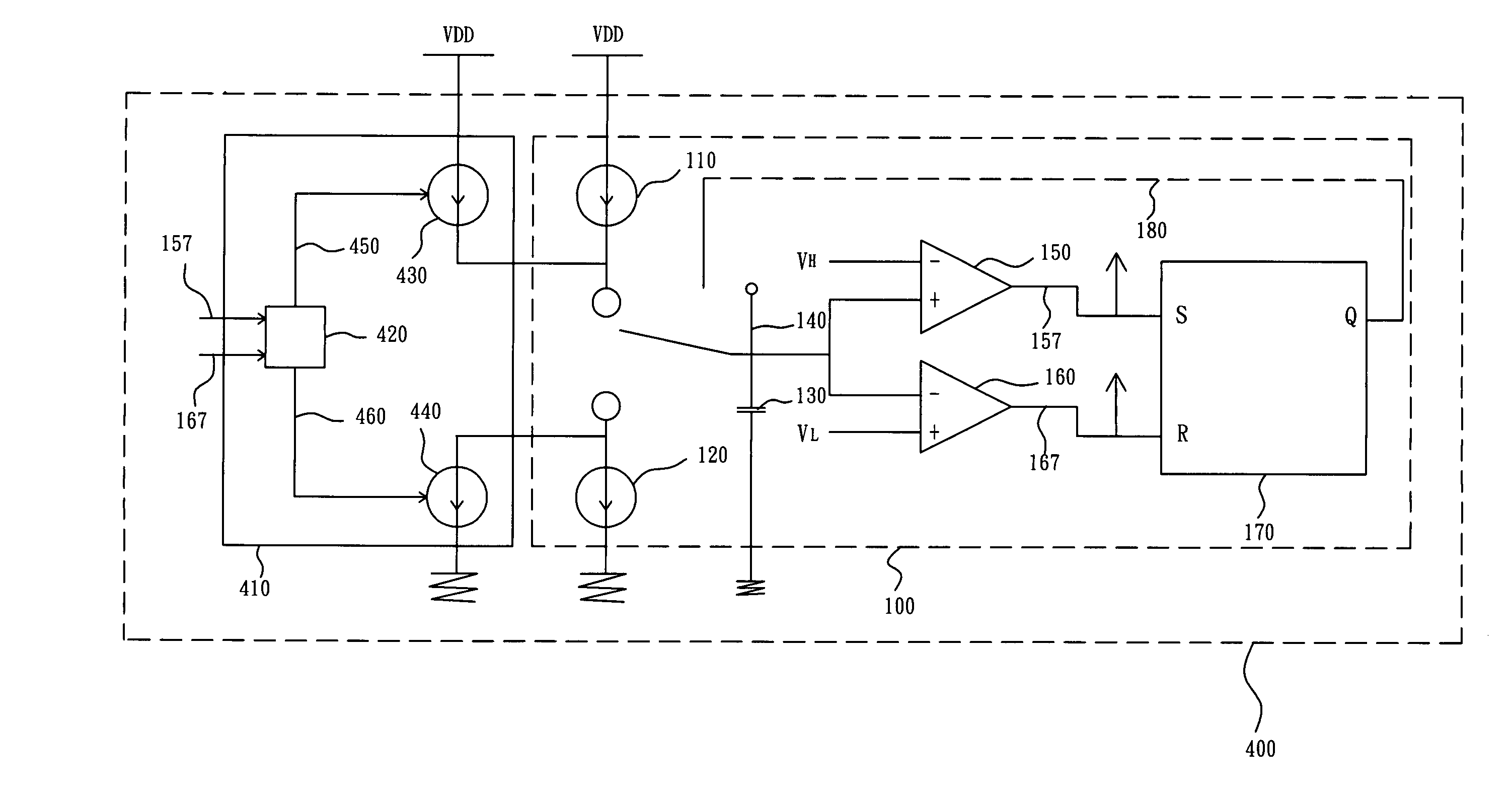 Turbo-charged relaxation oscillator method and apparatus