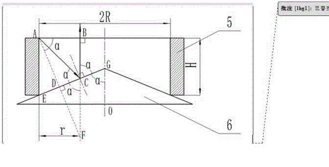 Small annular workpiece inner wall panoramic imaging apparatus and method