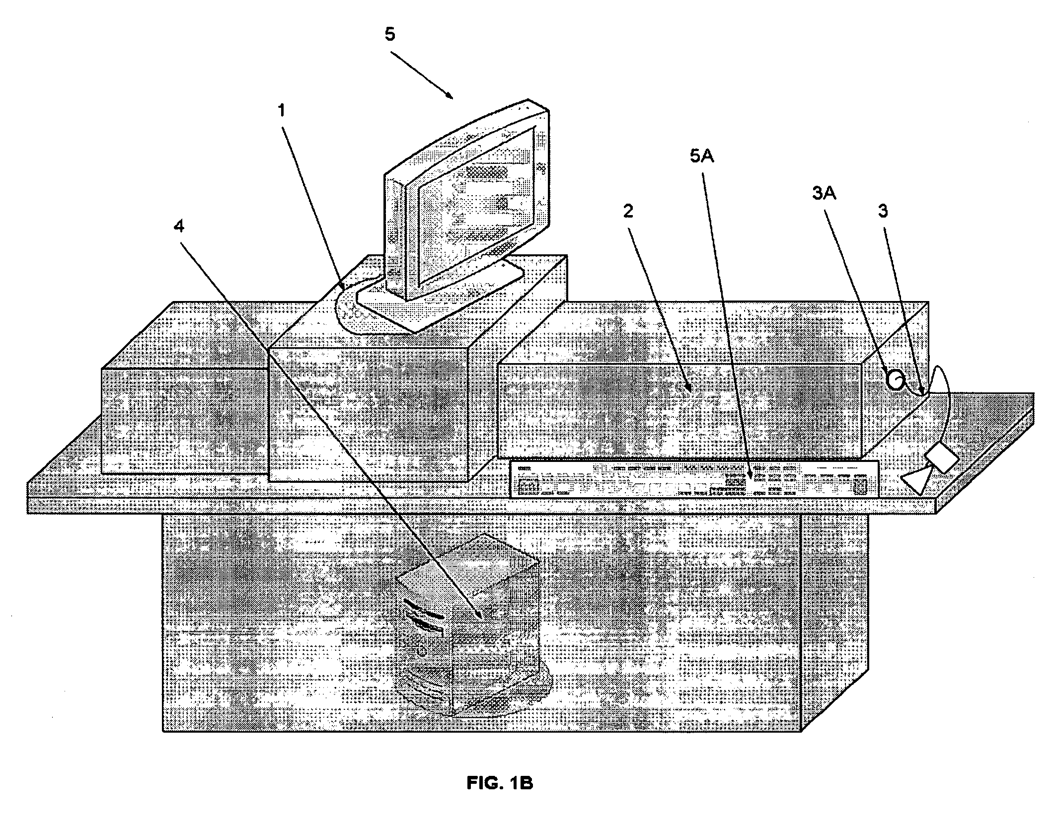 Medical simulation device with motion detector