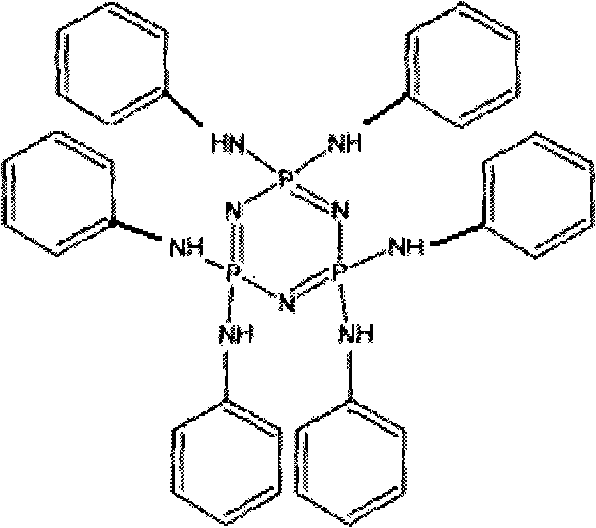 Preparation method of hexaaniline cyclotriphosphazene and non-halogen flame retardant epoxy resin composition