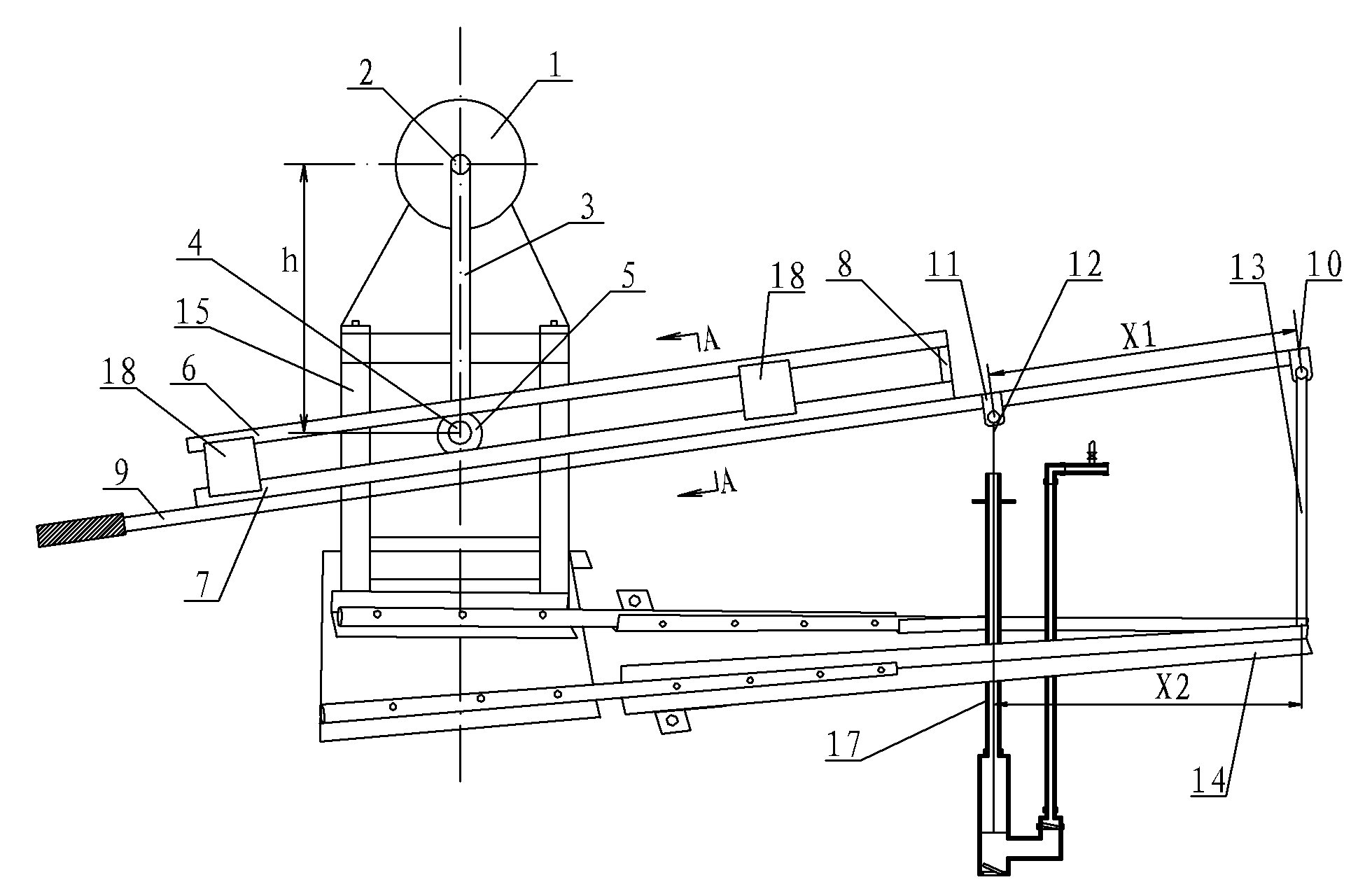 Electrical control device for piston methane slag and methane liquid discharging pump