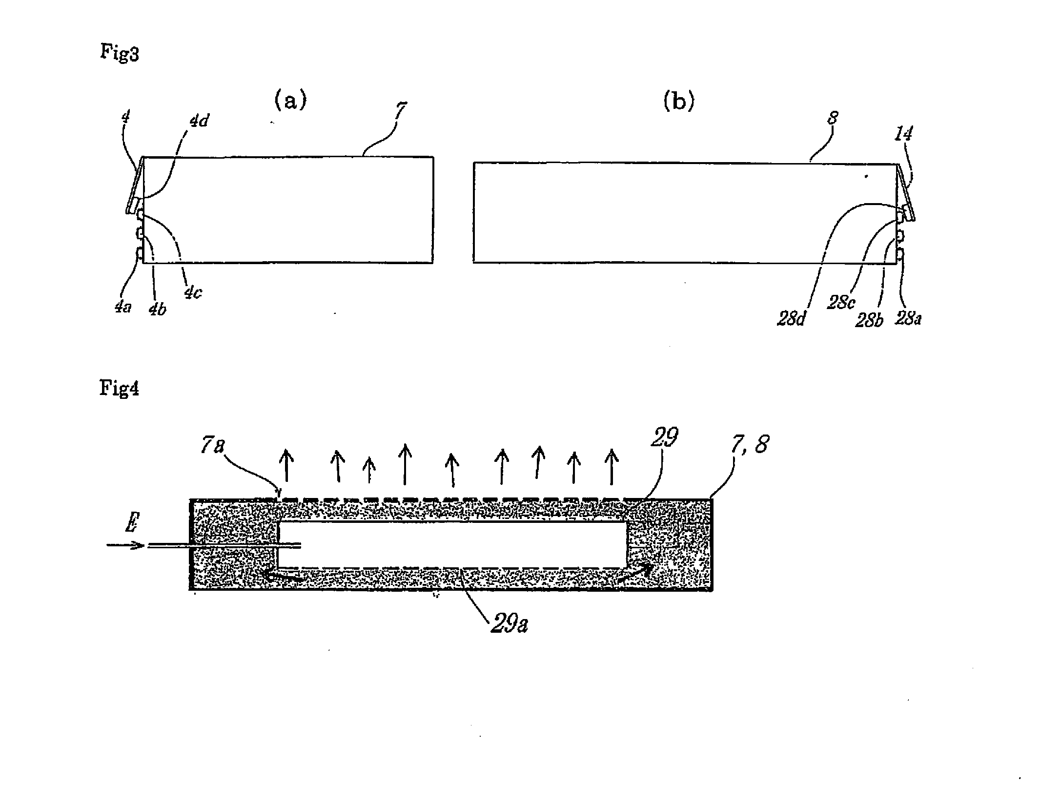 Inclination device for bedding provide with air bag