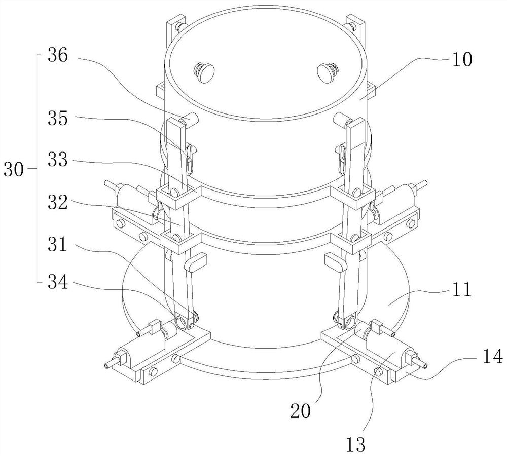 Pneumatic vibration device for high-frequency vibration coal conveying of raw coal hopper