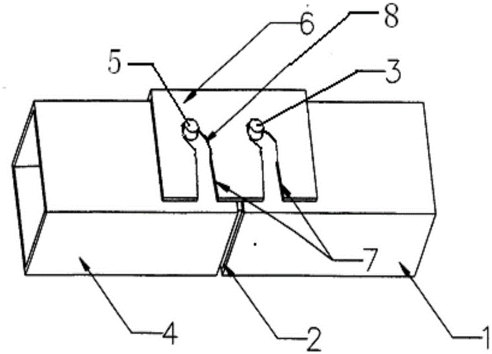 Stable inserted-connected structure for steel support