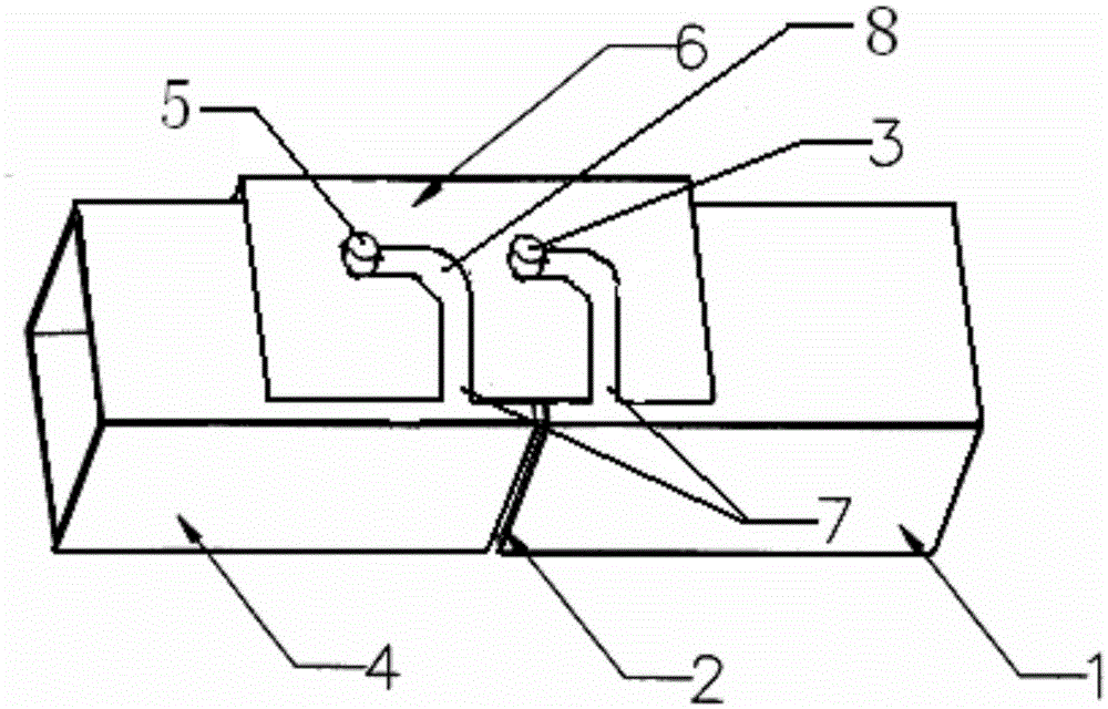 Stable inserted-connected structure for steel support