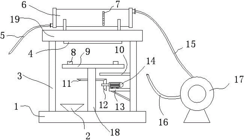 Heating radiator set inner wall anticorrosion layer generating device