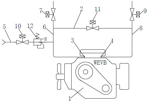 In-cylinder braking type automobile engine retarding system