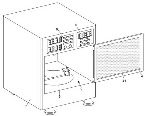 Compression resistance testing device for tray