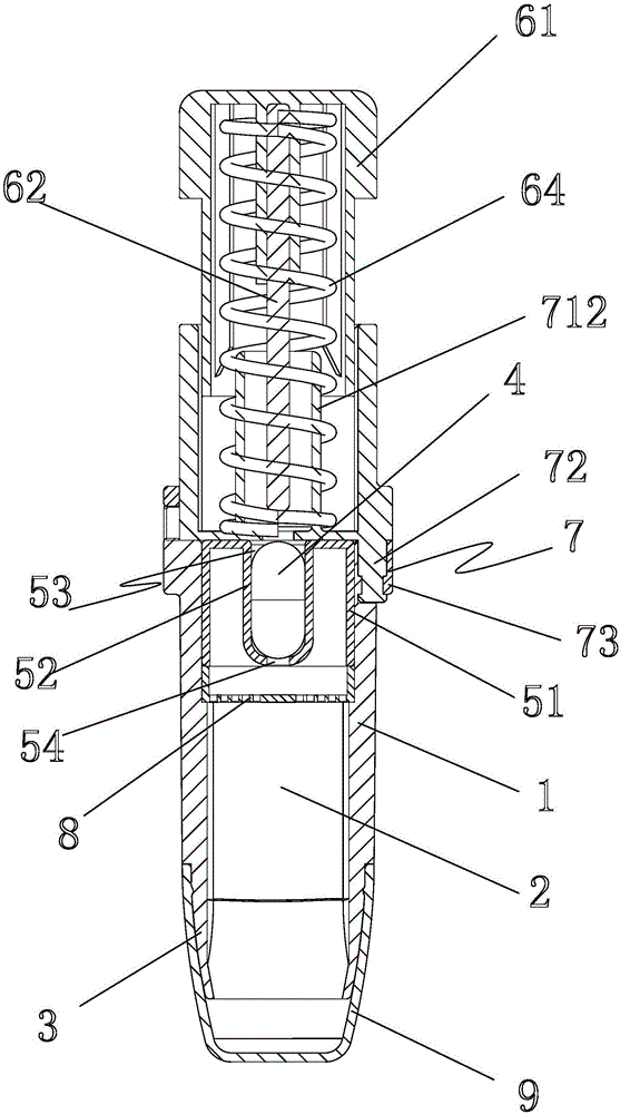 Rotatably-openable capsule dry powder inhaler