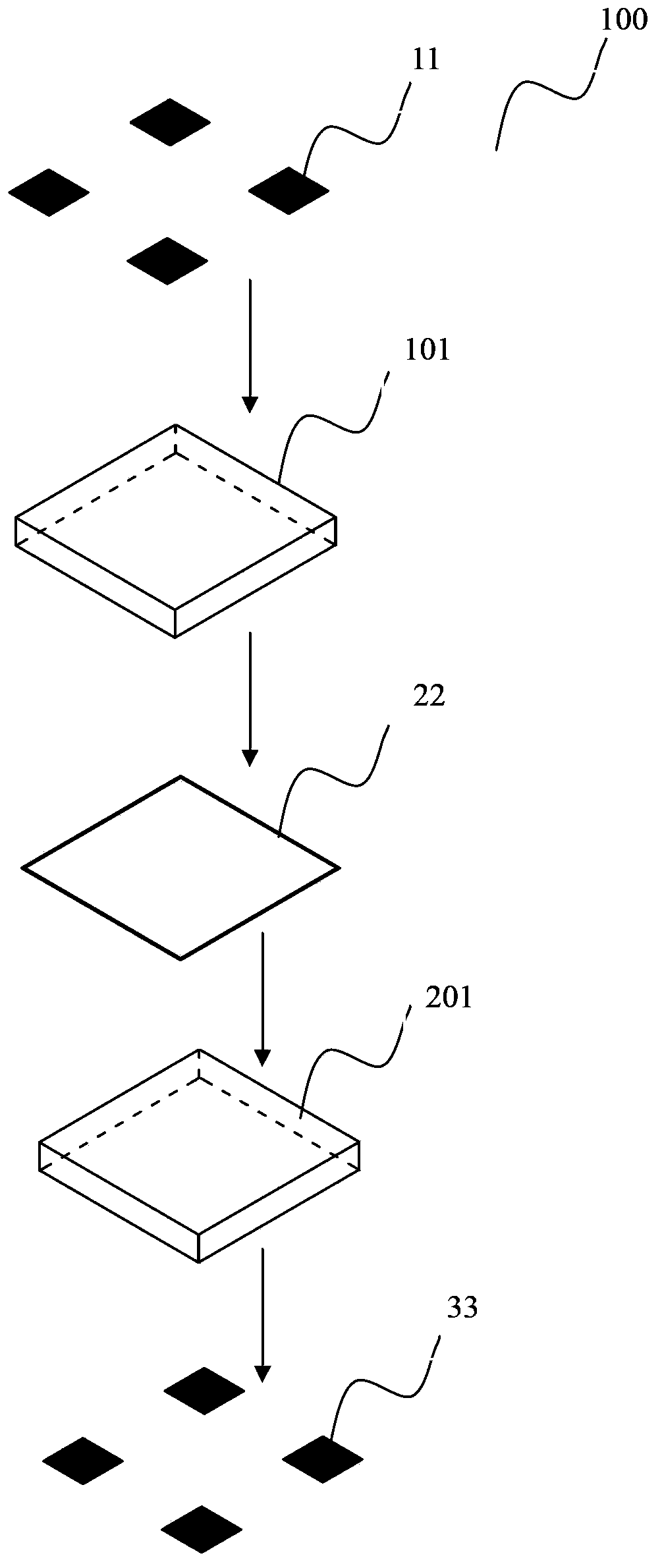 Wideband wave-transmitting metamaterial, and antenna housing and antenna system formed by same