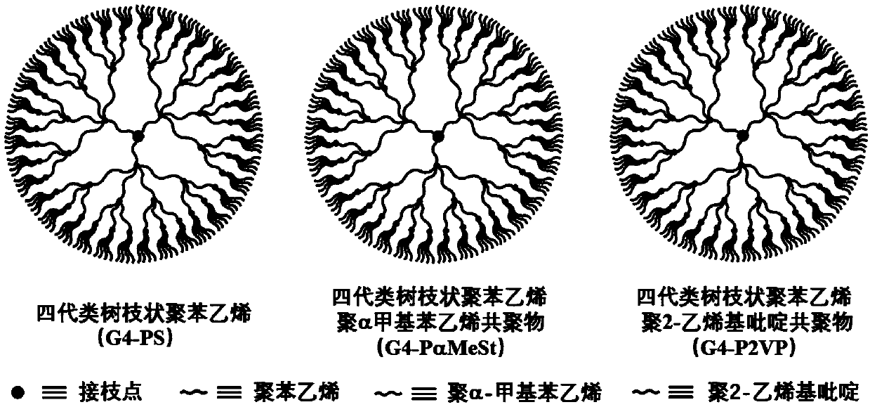 Dendrimer-like polymer and synthetic method and application thereof