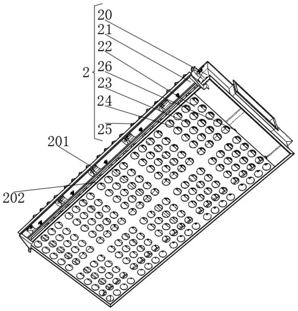 Electric dust removal device for dead burnt magnesia kiln