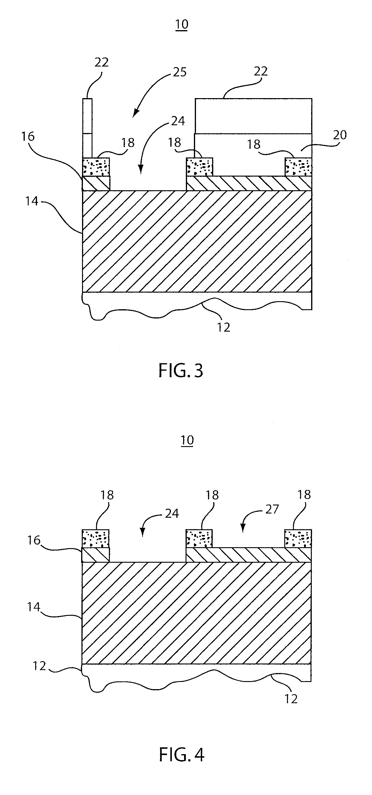 Crenulated wiring structure and method for integrated circuit interconnects