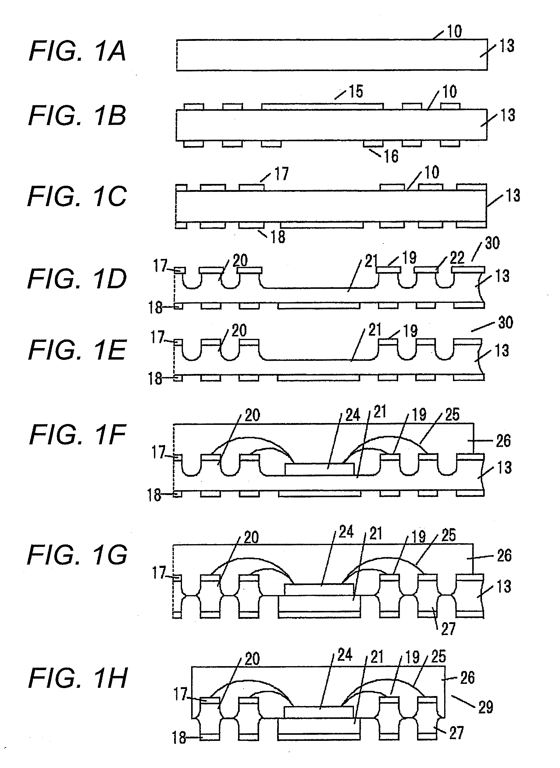Manufacturing method of leadframe and semiconductor device