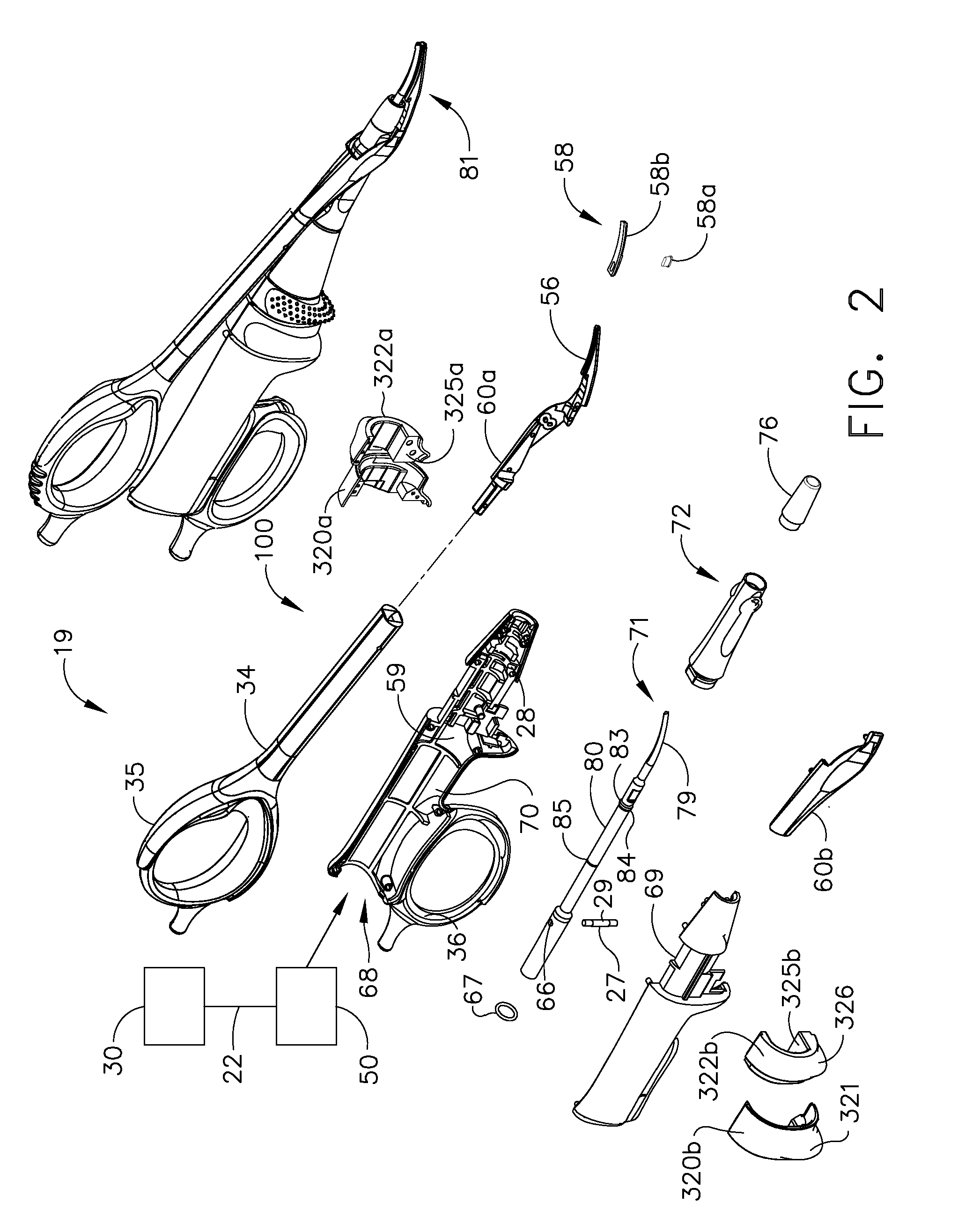 Tissue pad for an ultrasonic device for cutting and coagulating