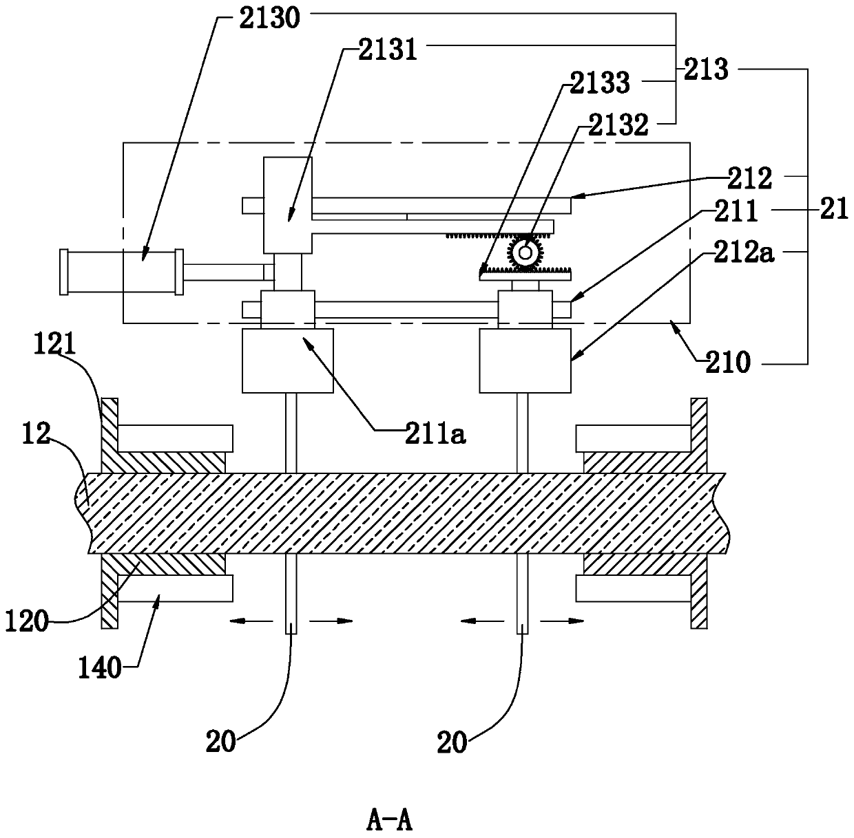 Slitting system for papermaking and papermaking slitting method thereof