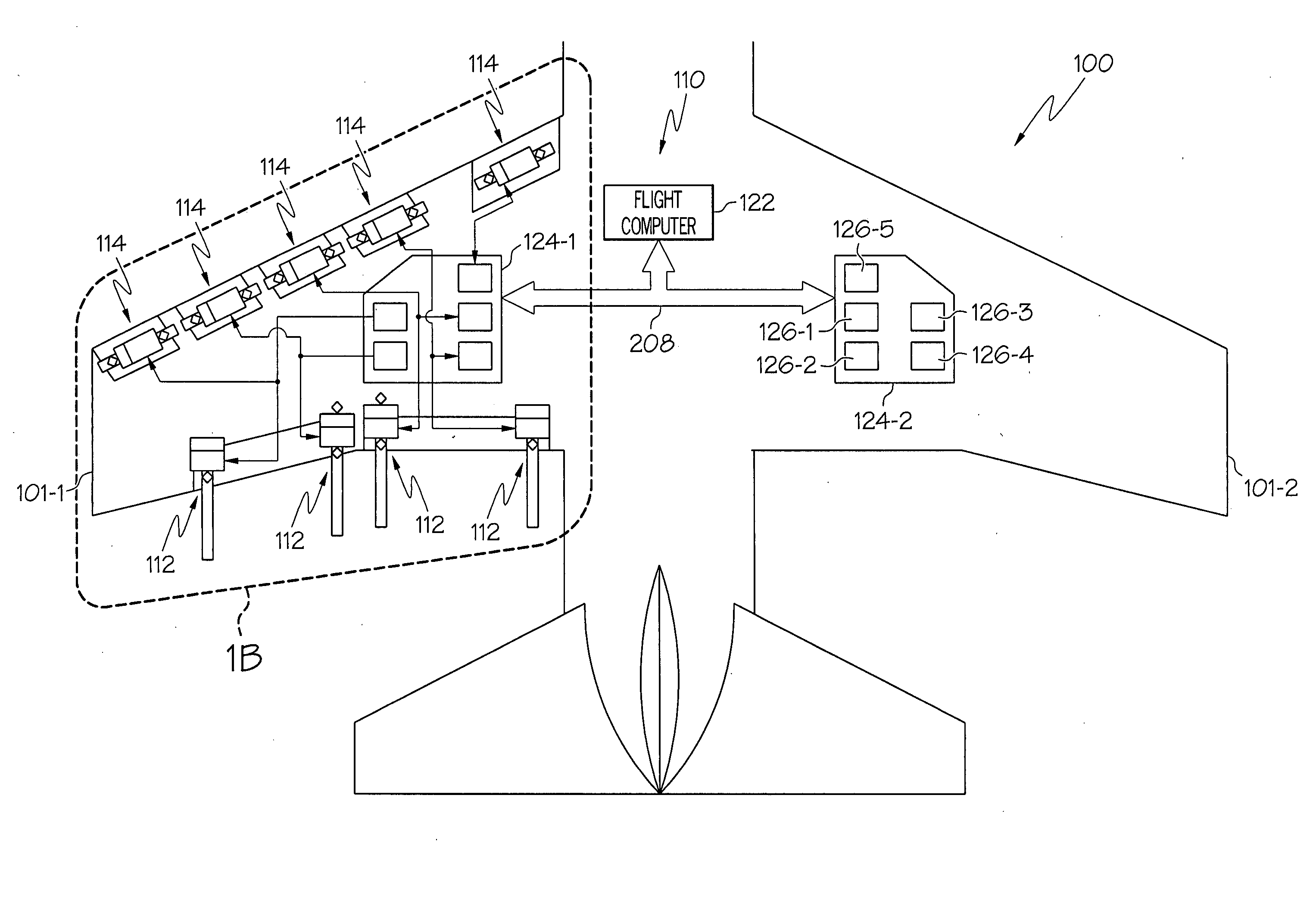 Distributed flight control surface actuation system