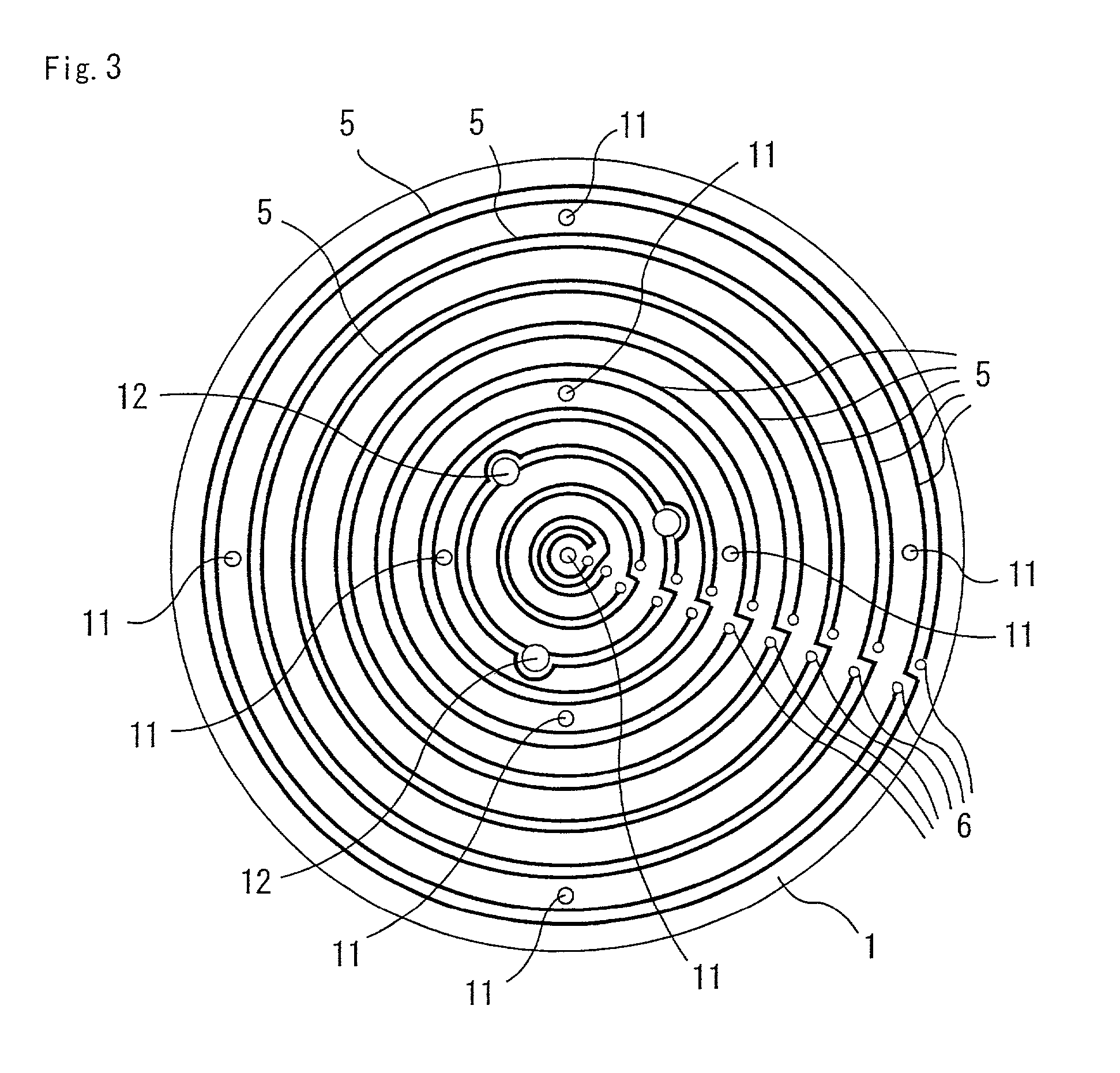 Ceramic substrate for semiconductor production and inspection devices