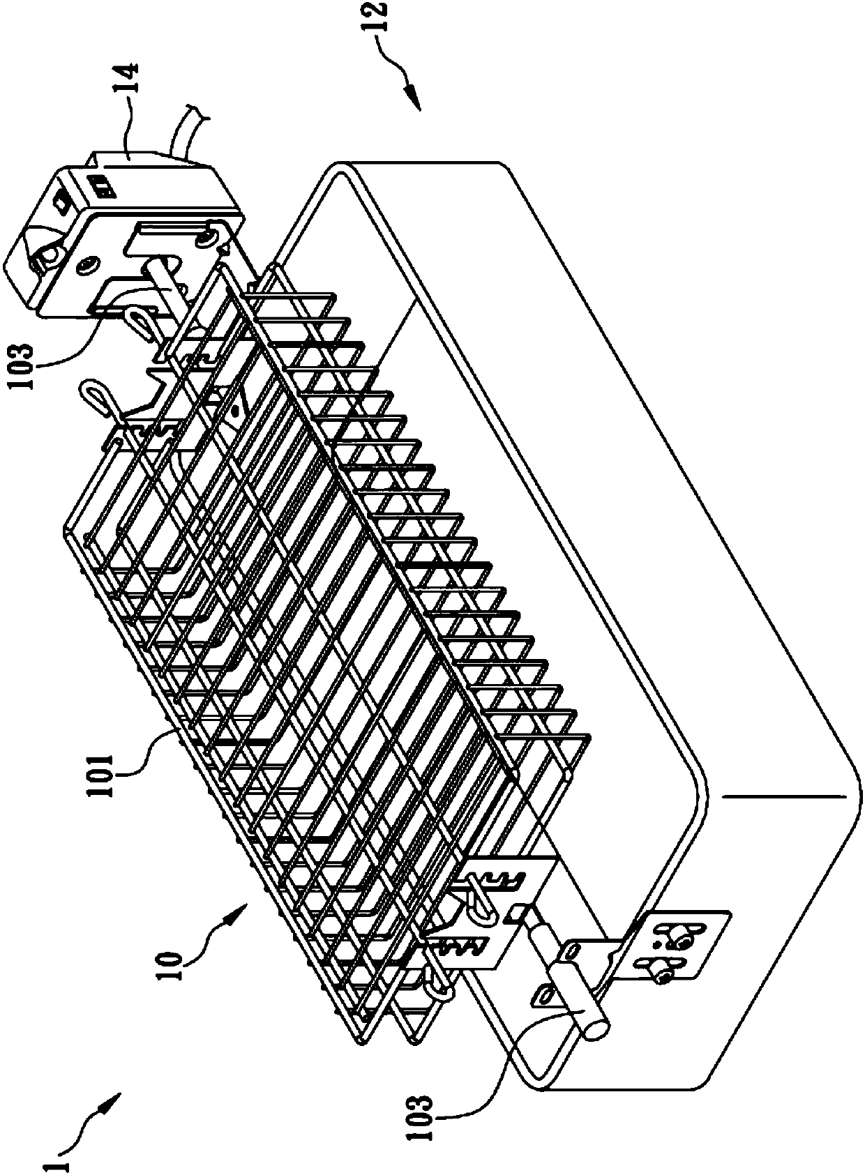 A speed reduction mechanism for a barbeque turning device stabilizing and increasing torque with five phases of speed reduction