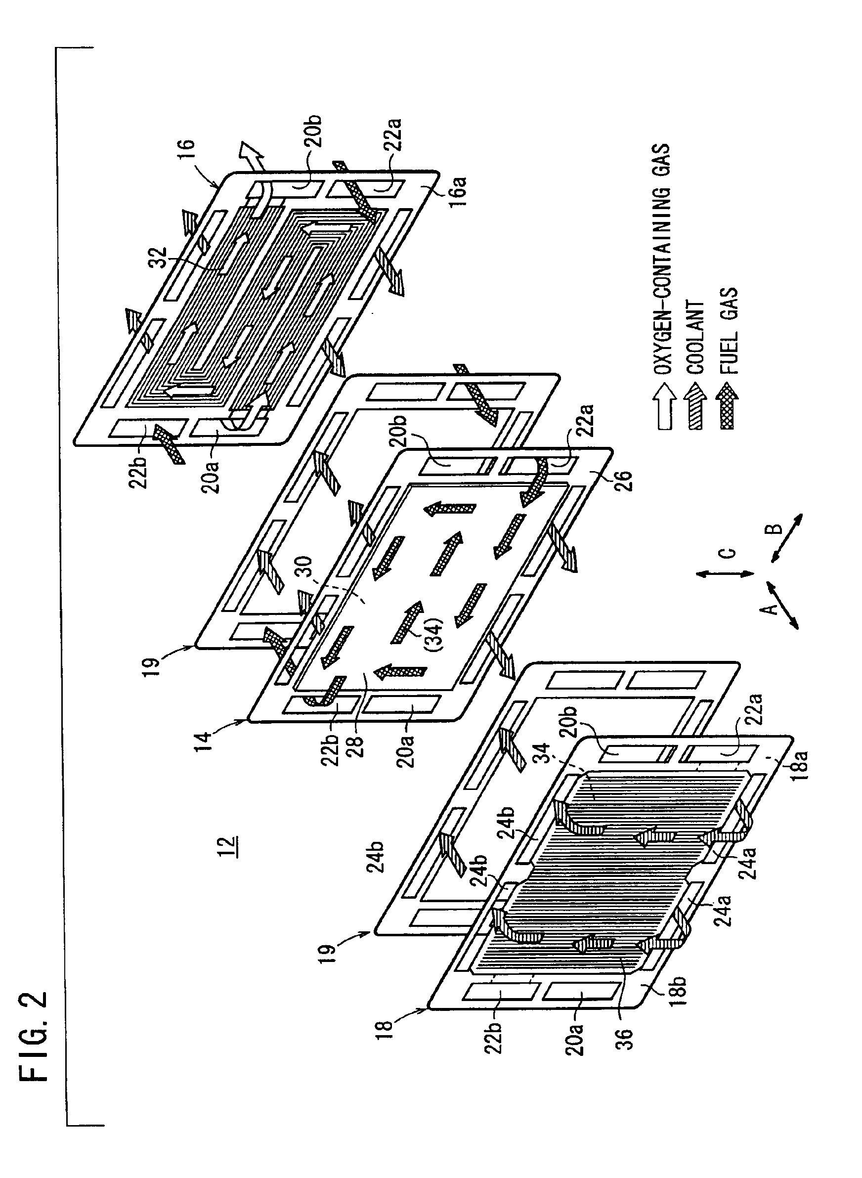 Apparatus for measuring current density of fuel cell