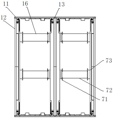 A medical nursing bed