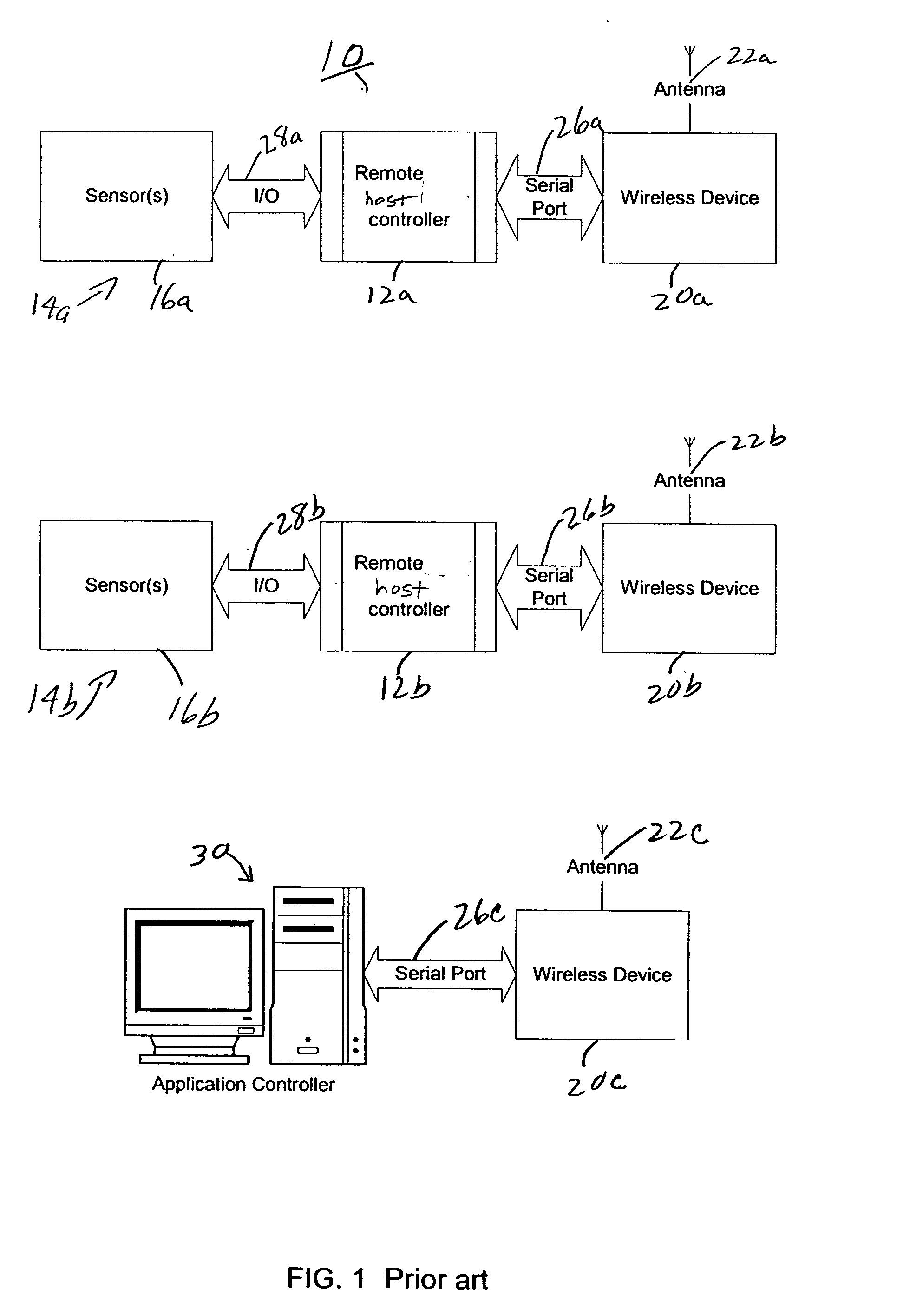 Method and system for remote management of data over a wireless link