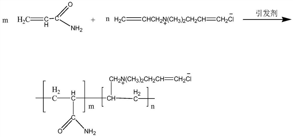 Special oil-soluble flocculating agent for oil-based drilling fluid and preparation method thereof