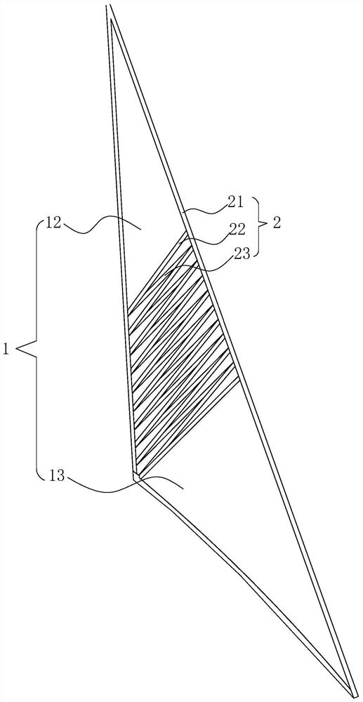 Tire sidewall line structure and tire applying same