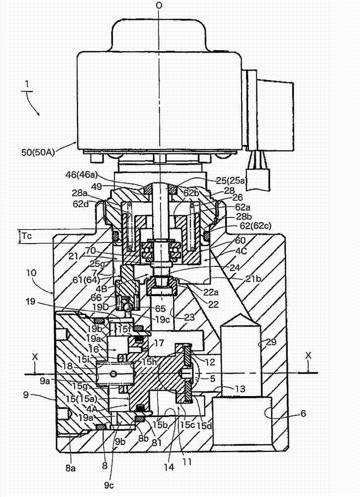 Assembled valve