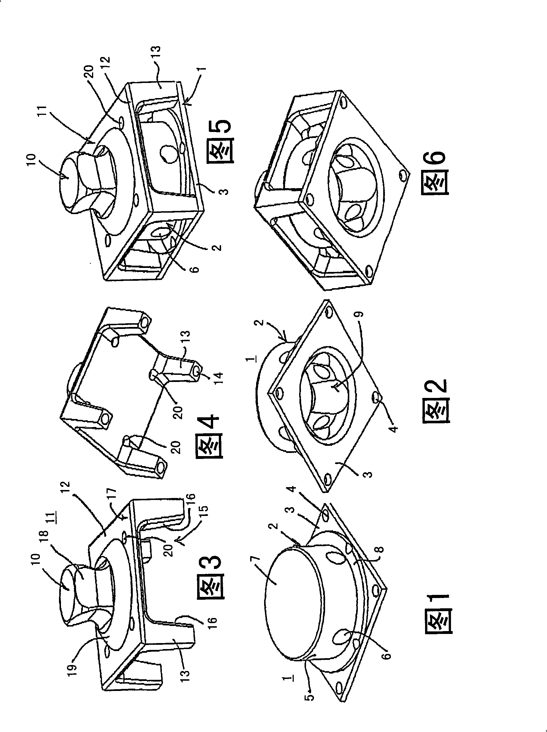 Sensor assembly for measuring forces and/or torques and use of said assembly