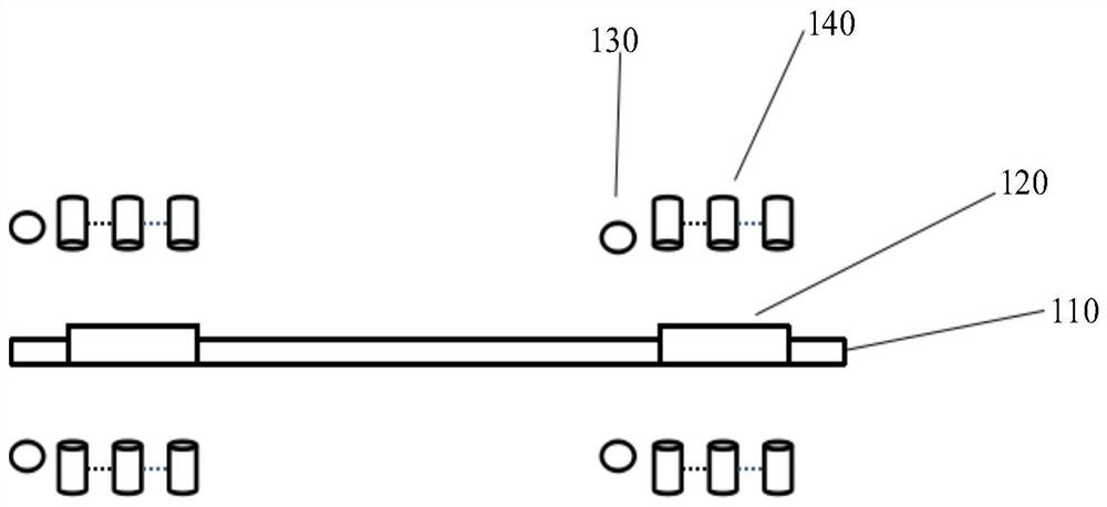 Mass production type double-sided laser direct writing photoetching machine and control method thereof