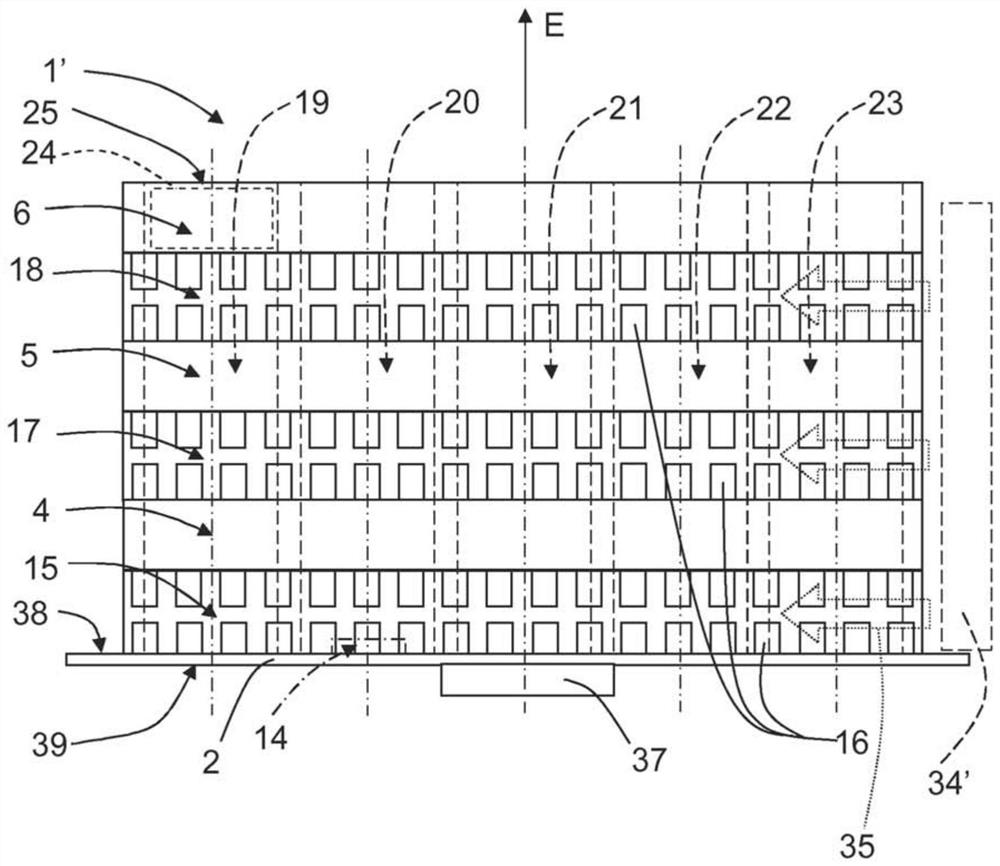 Cooling in a waveguide arrangement