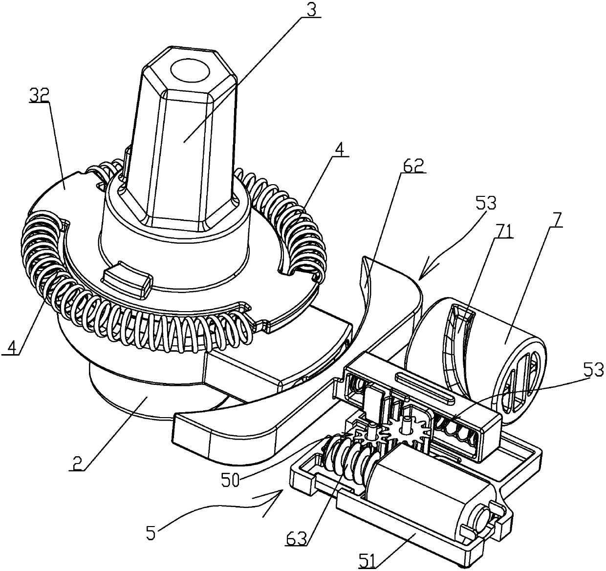 Electronic lock unlocking module