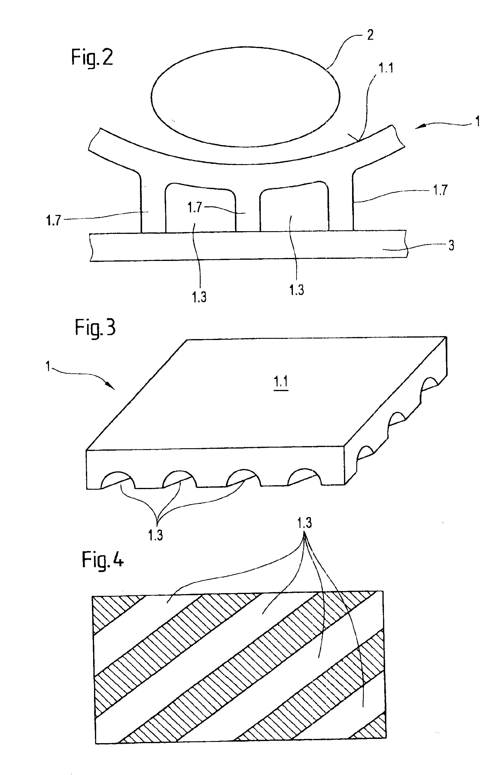 Device for manufacturing glass gobs